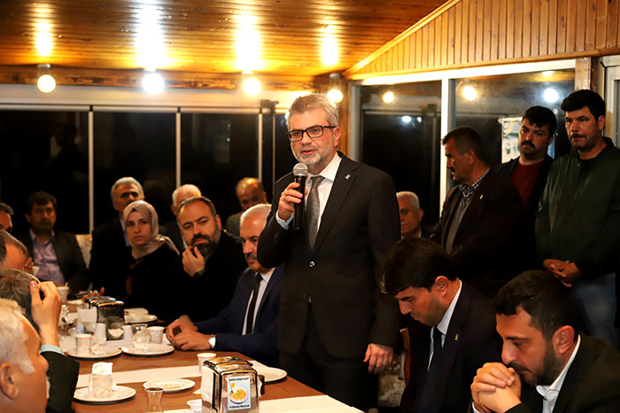 AK Parti İl Başkanı Görgel, Andırın’da gönül sofrasına konuk oldu