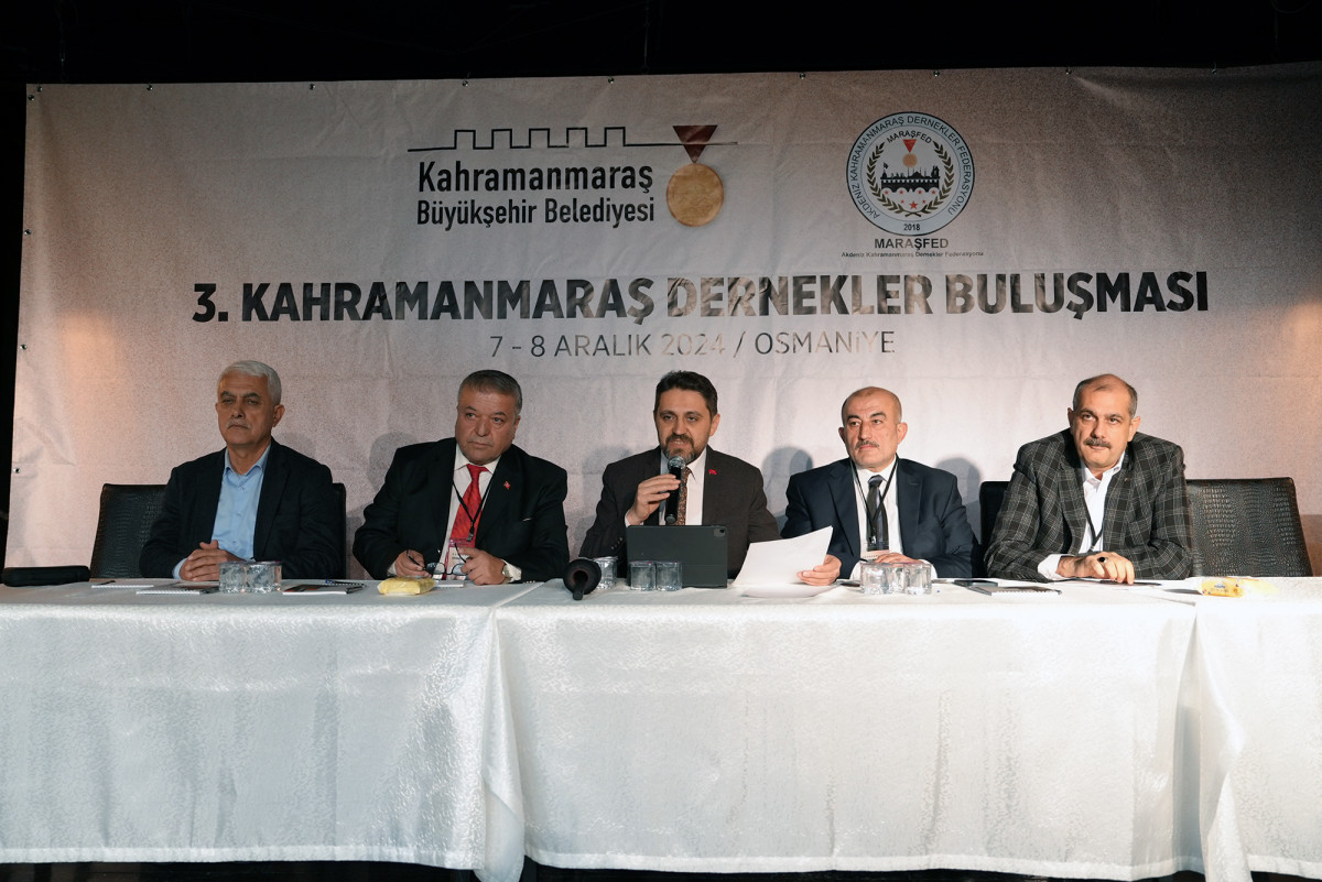 Büyükşehir’in Destekleriyle 3. Kahramanmaraş Dernekler Buluşması Gerçekleştirildi