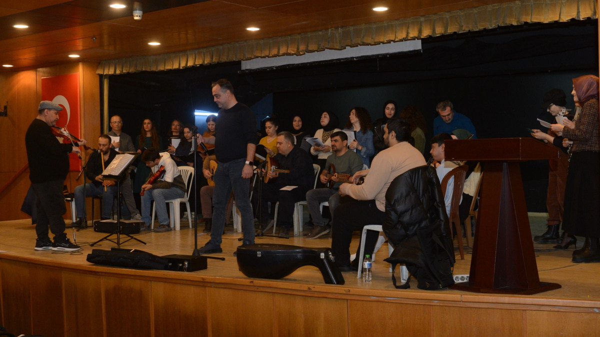 Büyükşehir’in Türk Sanat Müziği Korosu, Dinleyici Karşısına Çıkmaya Hazırlanıyor