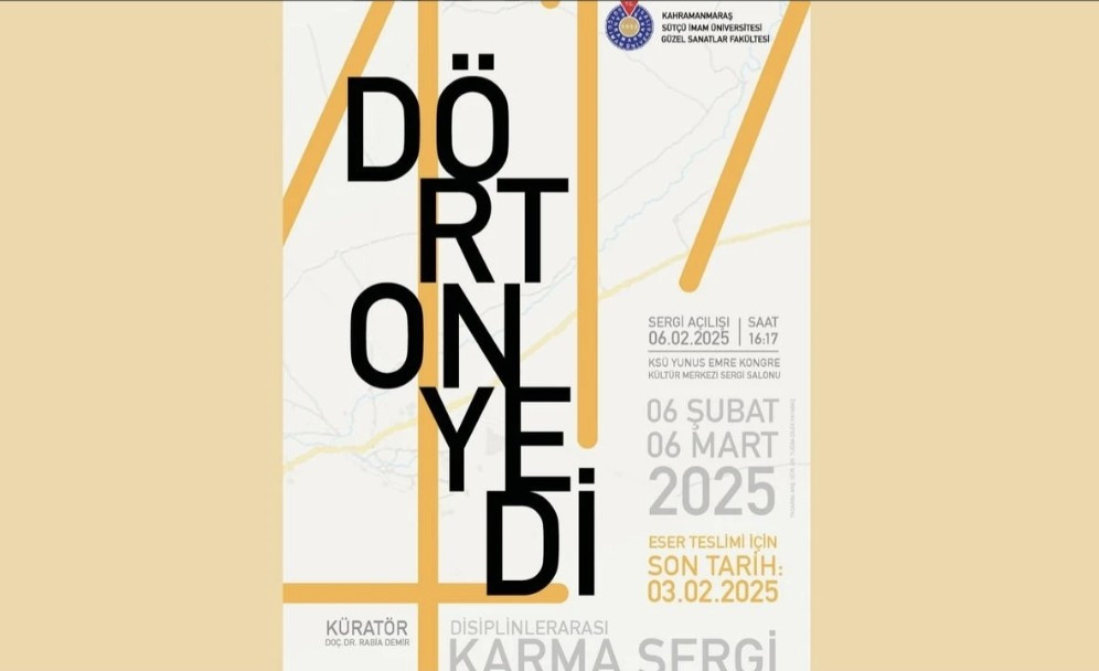 “Dört Onyedi” Disiplinlerarası Karma Sergi Düzenleniyor