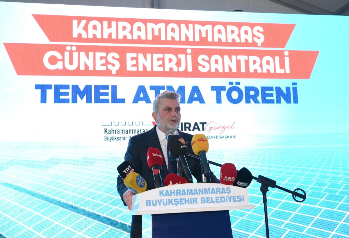 Kahramanmaraş Güneş Enerji Santrali’nin Temeli Atıldı