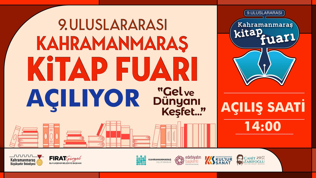 Kitap Fuarı Yarın Misafirlerine Kapılarını Açıyor