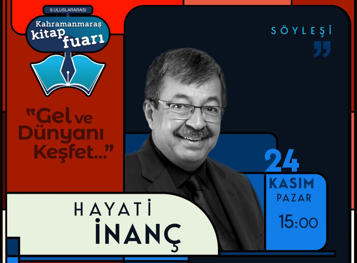 Kitap Fuarı’nda Pazar Günü Edebiyat Şöleni Yaşanacak