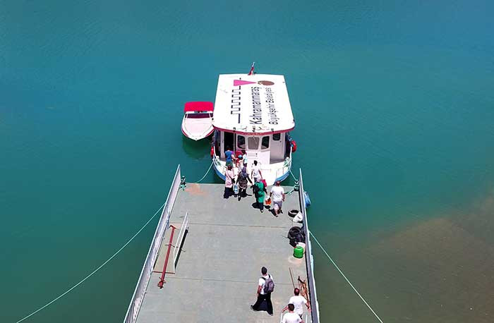 Menzelet Barajı’nda Tekne Turları Başlıyor