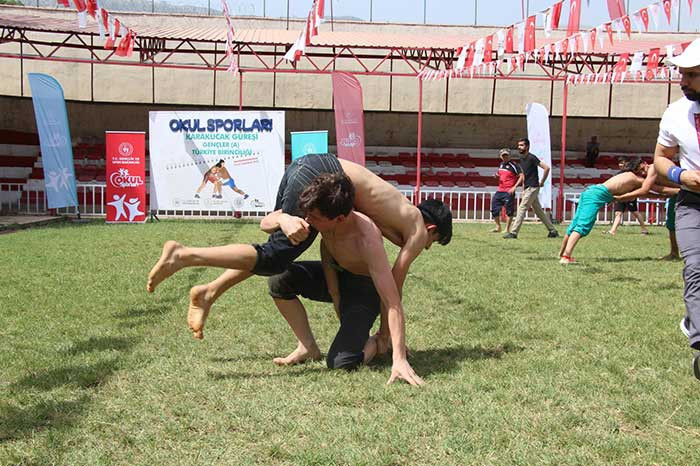 Okul Sporları Karakucak Türkiye Şampiyonası İlimizde Düzenlendi