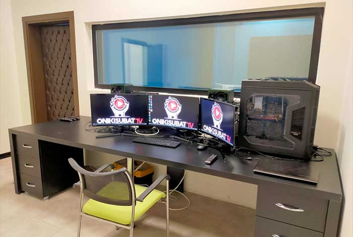 Onikişubat Belediyesi’nin son teknoloji stüdyosu yayına hazır