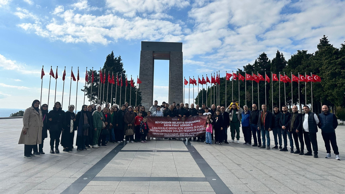 Şehit Yakınları ve Gaziler Tarihi Mekanları Ziyaret Etti